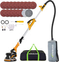 Drywall Sander, 1050W 7.2A Popcorn Ceiling Removal Tool, Automatic Drywall Sander with Vacuum Dust Collector, 7