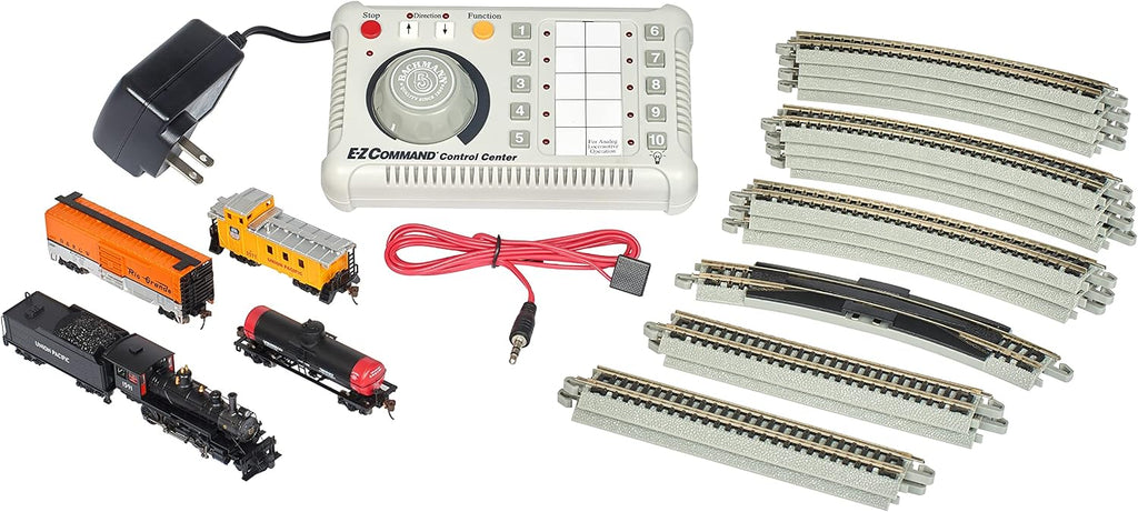 Trains - Whistle-Stop Special DCC Sound Value Ready to Run Electric Train Set - N Scale , Black | Complete Starter