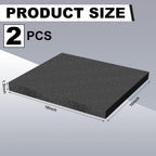 2 Pcs Polyethylene Foam Sheets 8 x 16 x 1.5 Inch