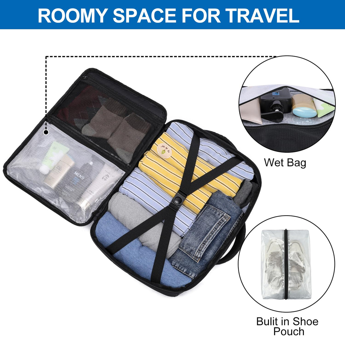 Travel Backpack for Men,TSA Carry On Backpack Flight Approved