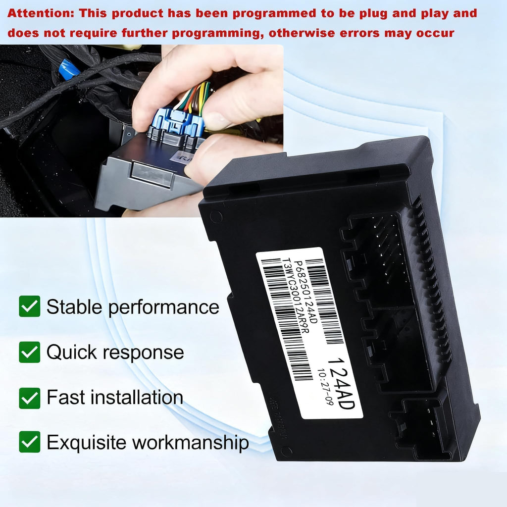 68250124AD Transfer Case Control Module with 2-Speed TCCM