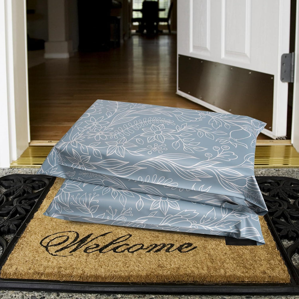 Poly Mailers 10x13 Inch, 25 Pack, Wheat Sheaf Self-Seal Shipping Bags