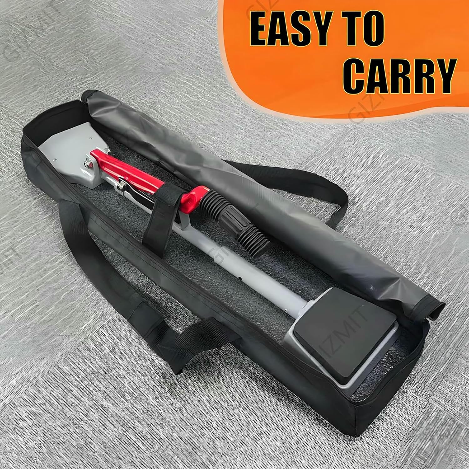 Kneeless Carpet Stretcher, Carpet Kicker Stretcher, Fit Laying Tool w/Soft Rubber Handle and Grippers for DIY