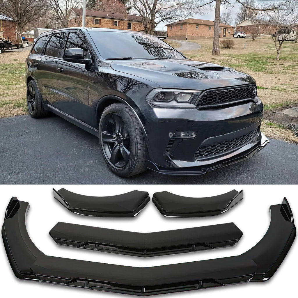 Universal Front Lip Spoiler Splitter Front Bumper Lip Adjustable