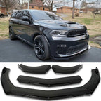 Universal Front Lip Spoiler Splitter Front Bumper Lip Adjustable
