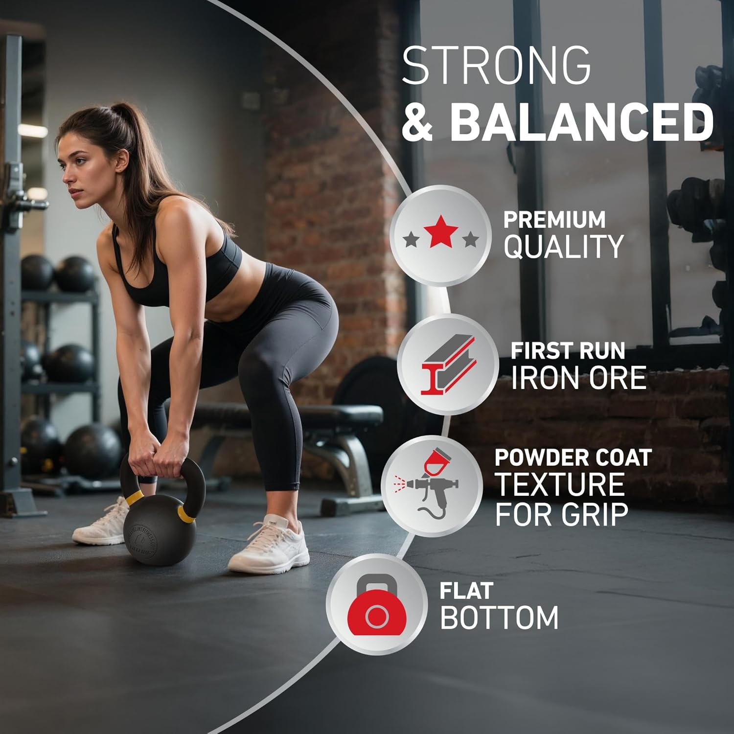 Strength Training Kettlebell Weight for Home Gym