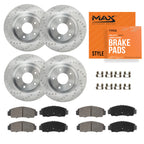 Max Advanced Brakes Front & Rear Brake Kit For Honda CR-V
