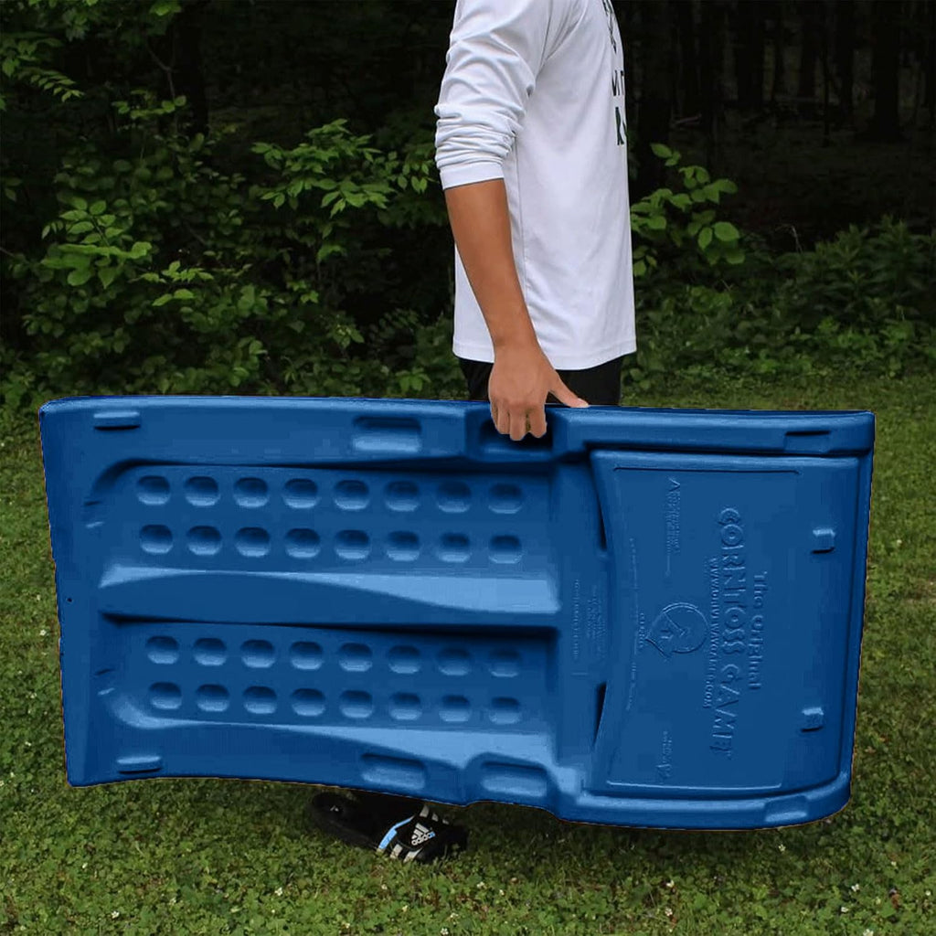 All Weather Corntoss Bean Bag Cornhole Yard Game Set for Indoor and Outdoor Use with 2 Target Boards and 8 Bean Bags