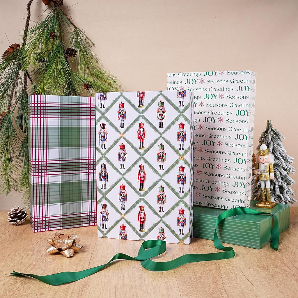 Large Christmas Gift Boxes with Lids for Present