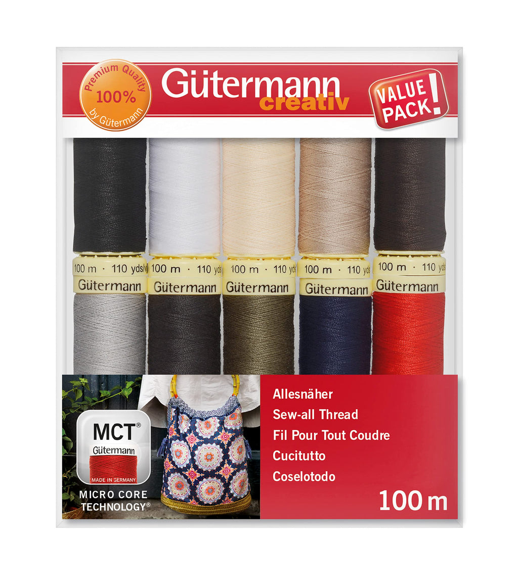 Gutermann Thread set, 100m, Popular