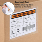 468074 Packing List Env 4 1/2-Inch x 5 1/2-Inch Red Packing List Enclosed 100/PK