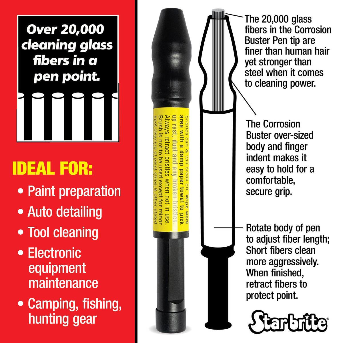 Corrosion Buster Pen - Rust & Corrosion Removal Tool