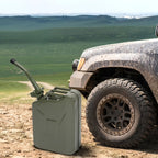 Portable Water Container 20L Stainless Steel Army Green