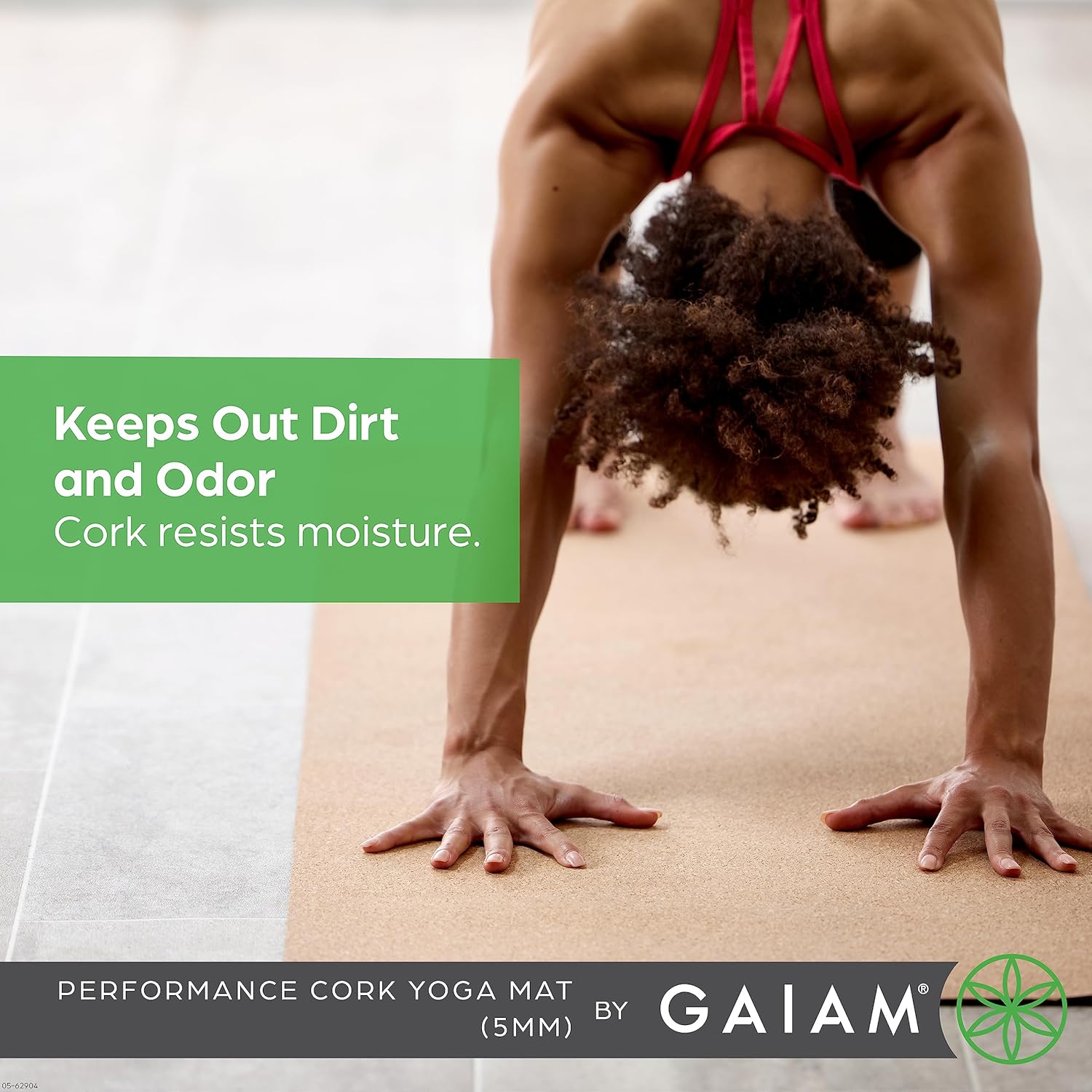 Yoga Mat - Premium Solid Thick Non Slip Exercise & Fitness Mat for All Types of Yoga, Pilates & Floor Workouts