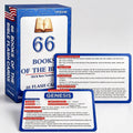 Bible 66 Books Flash Cards - Scripture Memory Cards with Key Verses, Book Summaries & Key Information - Christian