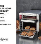 Heavy-Duty Conveyor Toaster with 1000+ Slices per Hour