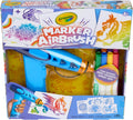 Marker Airbrush Spray Art Kit, 8 Washable Markers, 5 Stencils | Arts & Crafts Toys for Kids, Birthday, Holiday Gifts