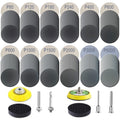 240 Pcs 2 Inch Sanding Discs Kit, 80-5000 Grit Hook and Loop Sand Paper