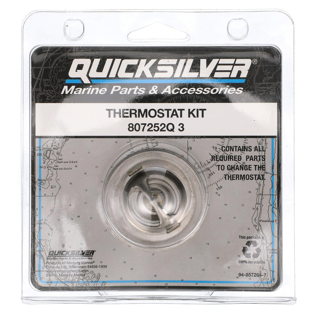 Quicksilver 807252Q3 Replacement Thermostat Kit