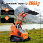 Mini Skid Steer Loader 24HP Rato V-Twin Engine with Bucket