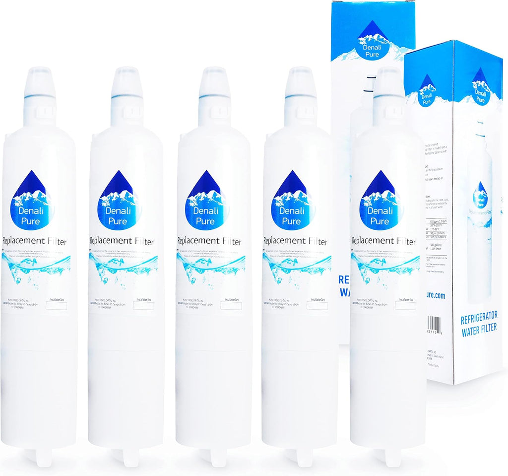 5-Pack Replacement for LG LFX21975ST Refrigerator Water Filter