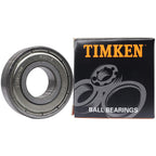 2PACK TIMKEN 6001-ZZ Double Metal Seal Bearings 12x28x8mm
