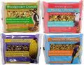 Songbird Treats Seed Cake Variety 4 Pack | 8 oz Bird Seed Cakes for Wild Birds