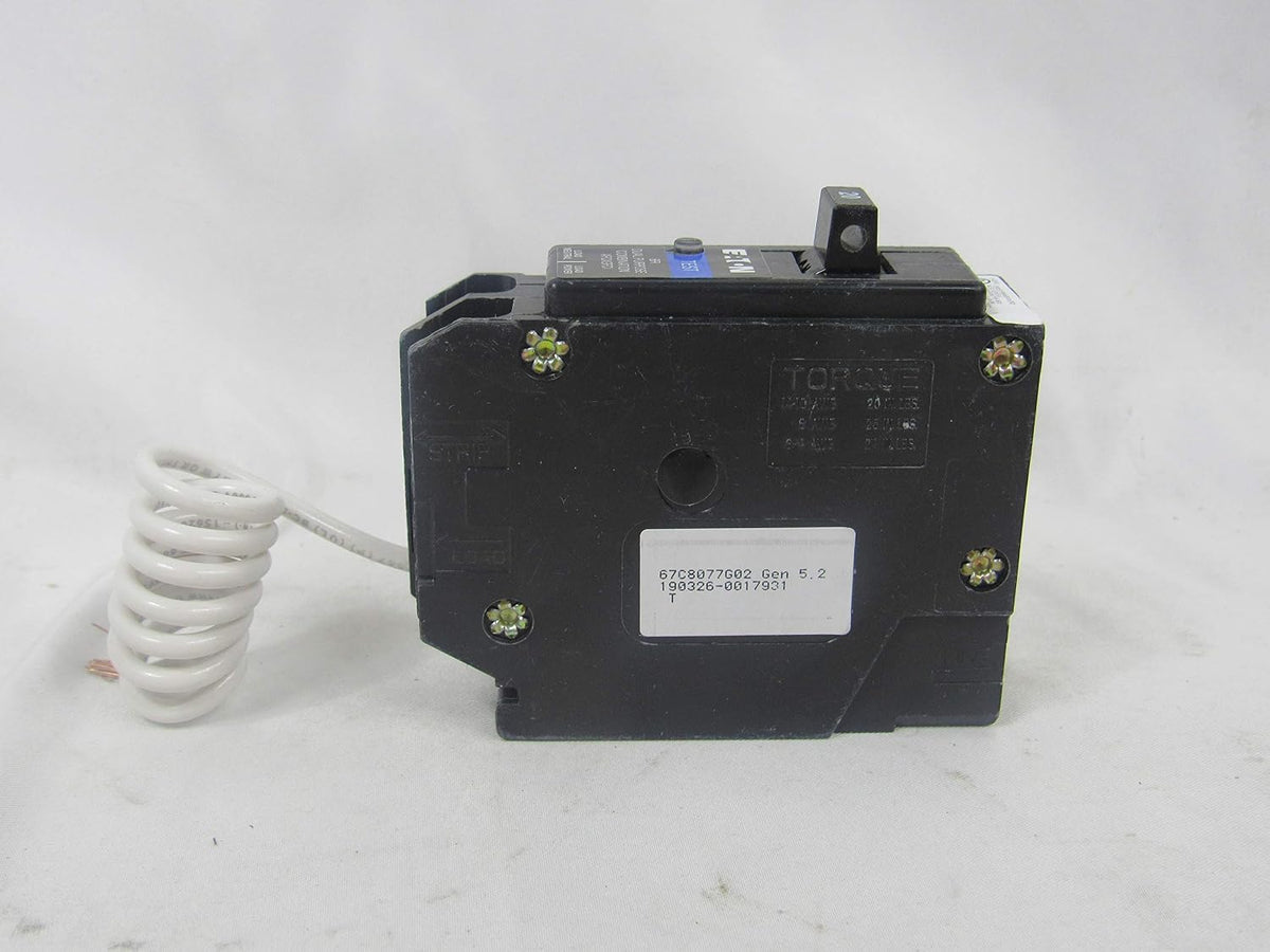 BRN120DF Breaker, 20A, 1P, 120/240V, 10 kAIC, Type BR AFCI/GFCI (Original version, 2-Pack)