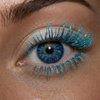 Cobalt Glitter Lash Mascara Top Coat - Thin Wand Quick Dry