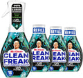 Clean Freak Multi Surface Cleaning Spray, Deep Cleaning Mist Starter Kit and Refill Bundle, Unstopables Fresh Scent