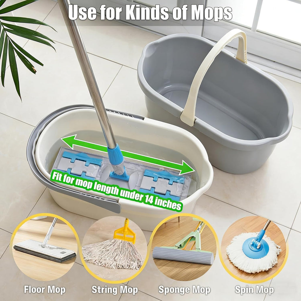 4.5 Gallon Cleaning Bucket, Good Grips Household Mop Bucket for Cleaning Supplies, Cleaning Caddy Organizer Basket