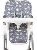 High Chair Pad - Machine Washable High Chair Cover, Easy Use Highchair Cushion, Soft Highchairs Covers for Baby