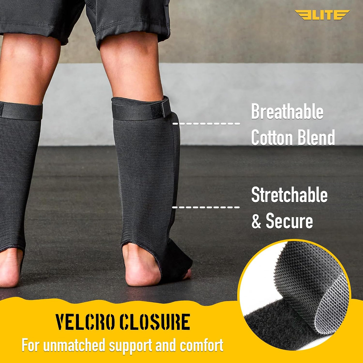 MMA Shin Pads for Muay Thai and Kickboxing, Protective Shin Guards with Instep Guard for Sparring and Training