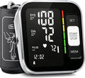 Blood Pressure Monitor Upper Arm Backlit LCD BP Machine with Storage Bag