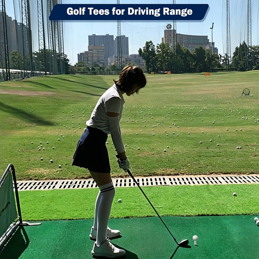 Rubber Golf Tees for Mats Indoor Simulators Driving Range Practice
