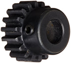 Martin S2032 Spur Gear, 14.5° Pressure Angle, High Carbon Steel, Inch, 20 Pitch, 3/8" Bore, 1.7" OD, 0.375" Face Width, 32 Teeth