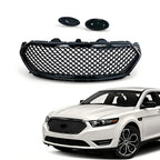 Front Upper Grille Gloss Black Fits 2013 2014 2015 2016 2017 2018 2019 Ford Taurus