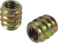 Taytools 468617 25 Pack 10-24 Threaded Inserts, Allow Steel, Zinc Plated, Length 15/32 Inches