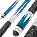 Pool Cue Stick 58" Billiard Cue Sticks Nylon Thread Grip Professional Low Deflection Pool Sticks