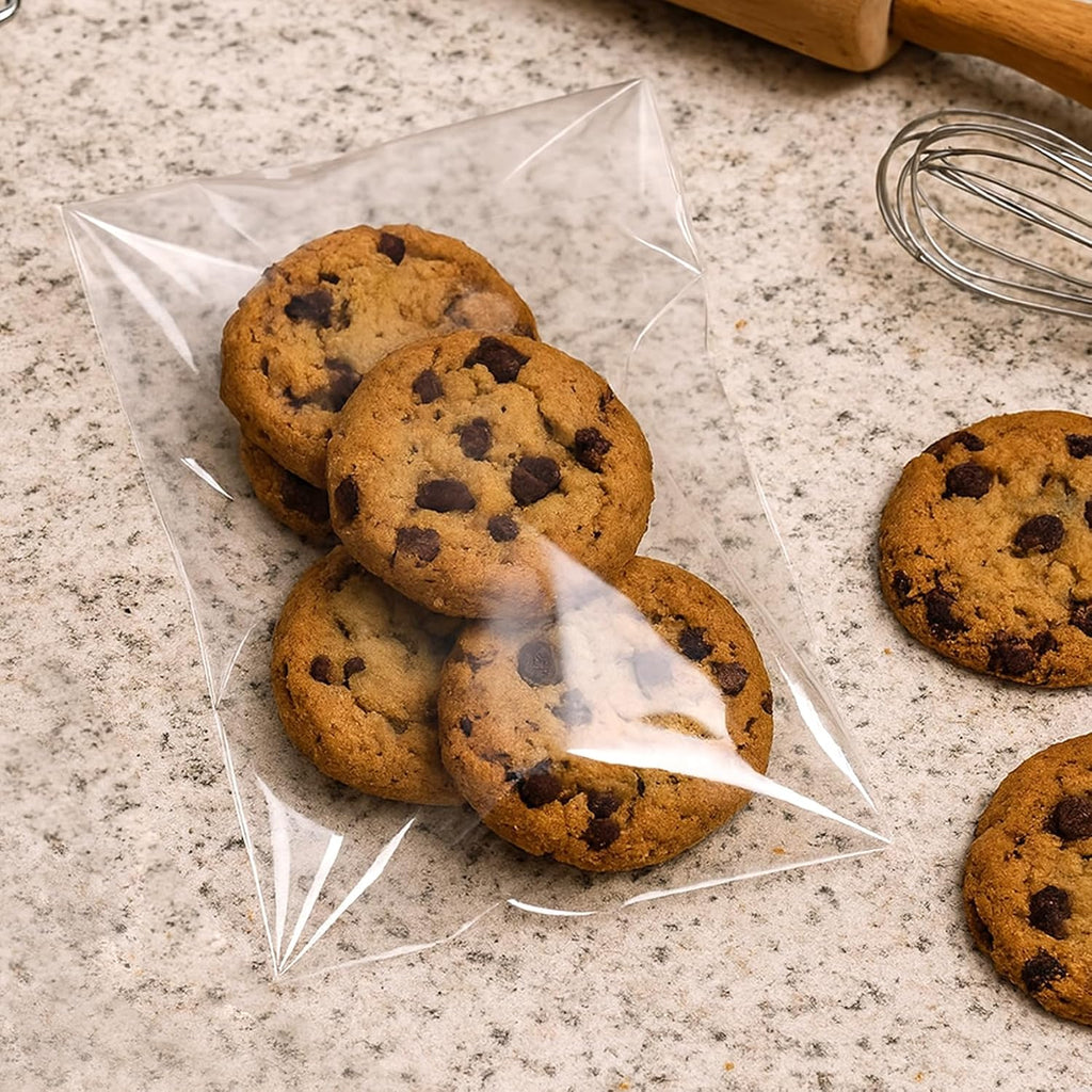 7x10 In Self Sealing Cellophane Bags 200Pcs