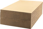 50 Pack 12x16 Corrugated Cardboard Sheet 1/8" Thick Insert