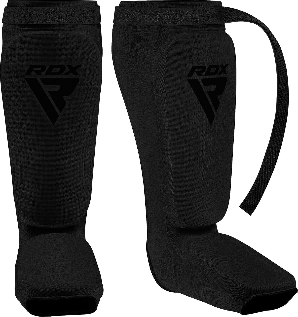 Shin Guards Kickboxing Muay Thai, SATRA Approved, MMA Leg Instep Protection Pads, Sparring Training Martial Arts