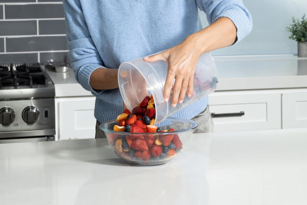 4 Quart (QT) Food Storage Container (No Lid) - Restaurant Food Grade Bucket - for Dough Proofing and Brining