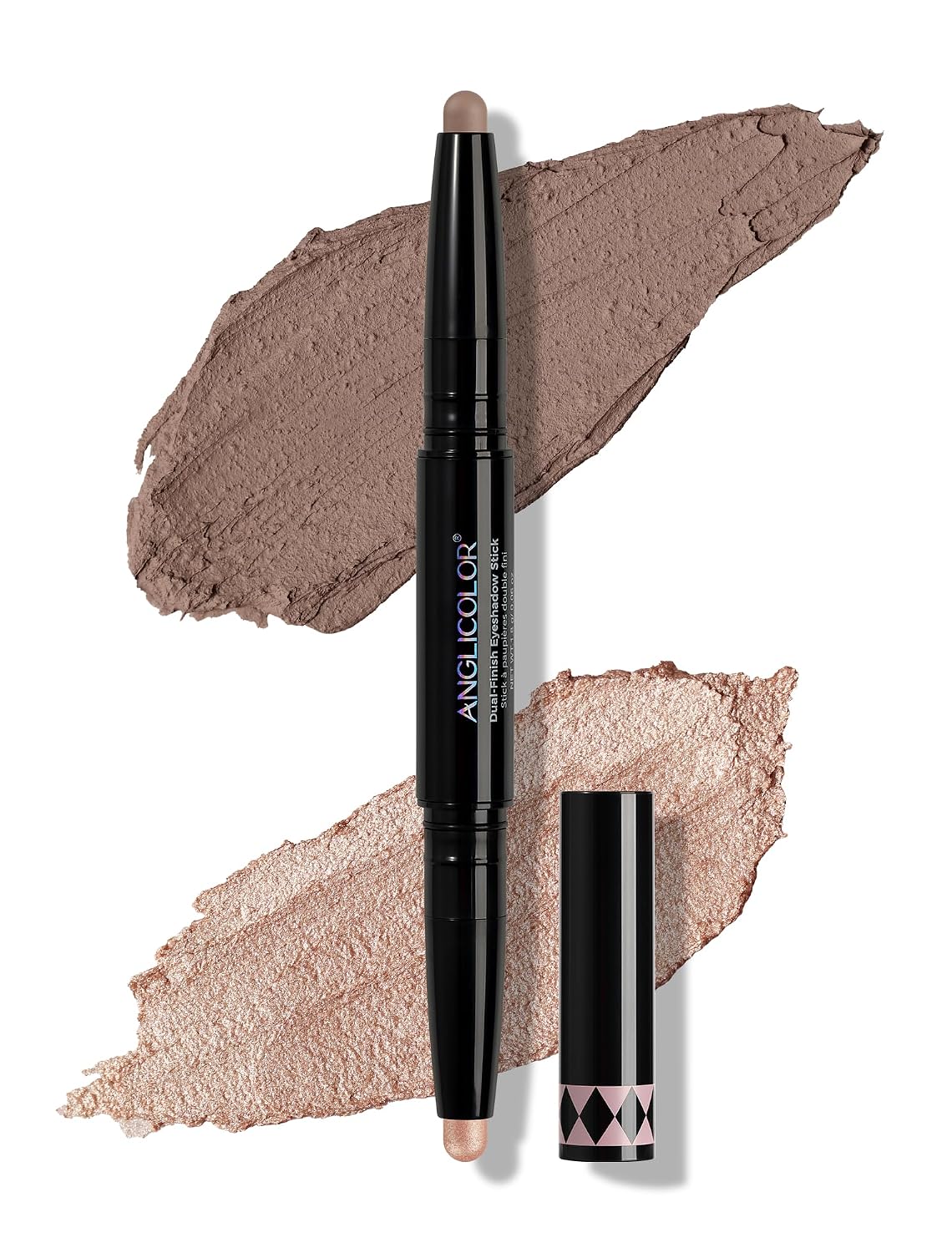 Dual-Ended Cream Eyeshadow Stick Matte & Shimmer 02 noon
