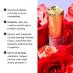 Cheeky Rose Liquid Blush - Noble, High-Pigment Dusty Rose