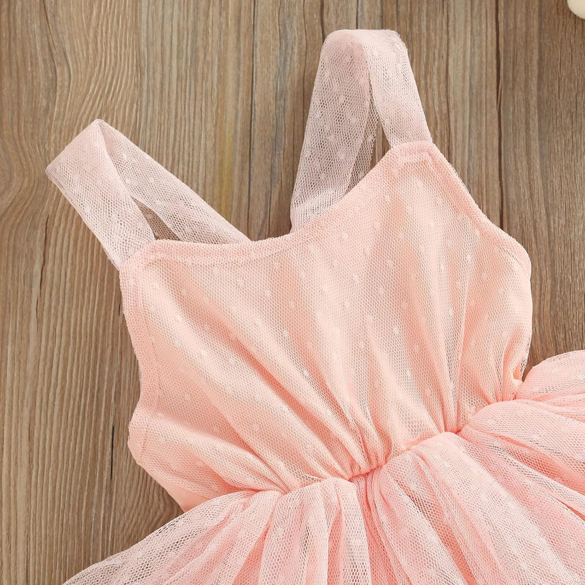 Baby Girl Summer Sleeveless Romper Dress