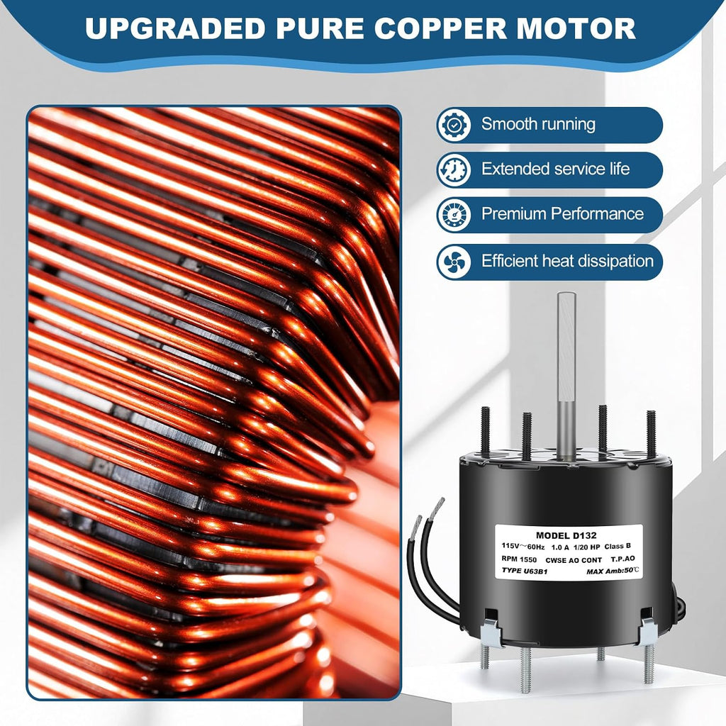 D132 161M08 3554132 Shaded Pole Motor Replacement