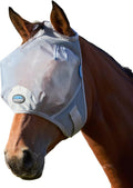 ComFiTec Fine Mesh Fly Mask, Grey, Large