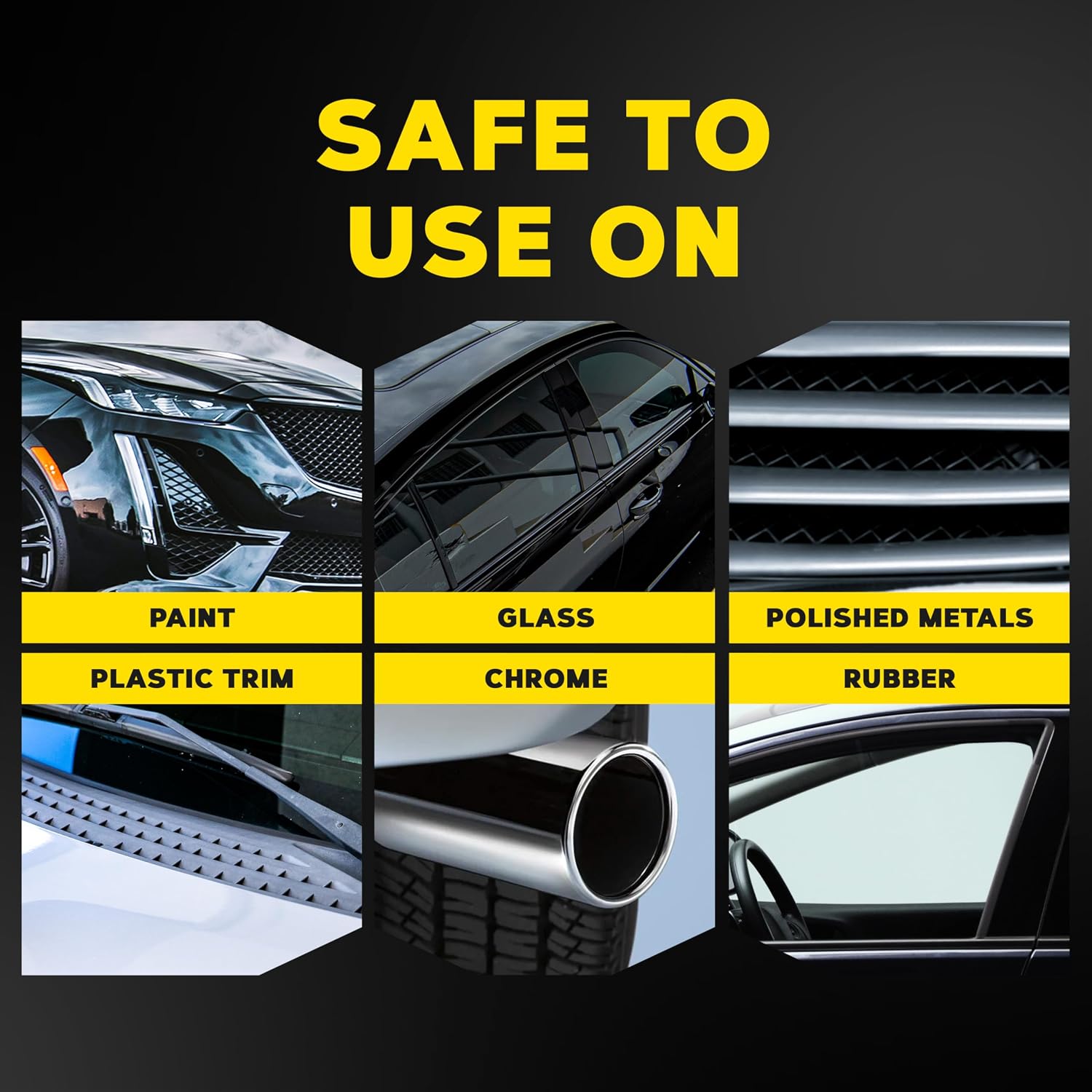 Ultimate Waterless Wash & Wax - Waterless Car Wash & Wax Without Swirling or Scratching - Easy Car Maintenance, No