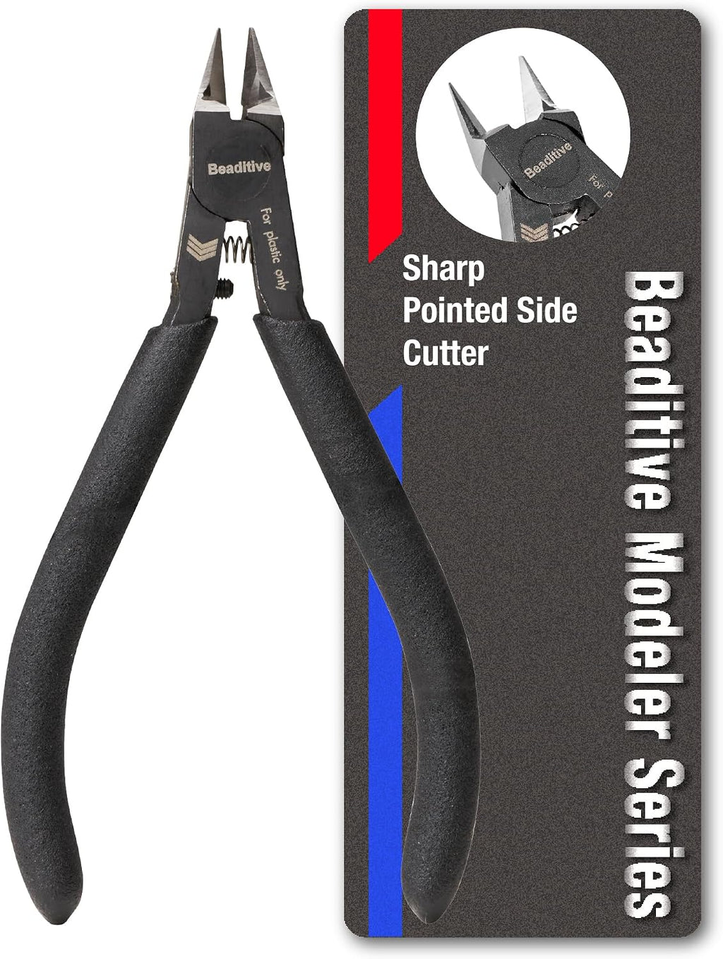 Sharp Pointed Side Cutter for Plastic Model - Plastic Sprue Cutter - Gunpla, Gundam Model, Scale Model Building